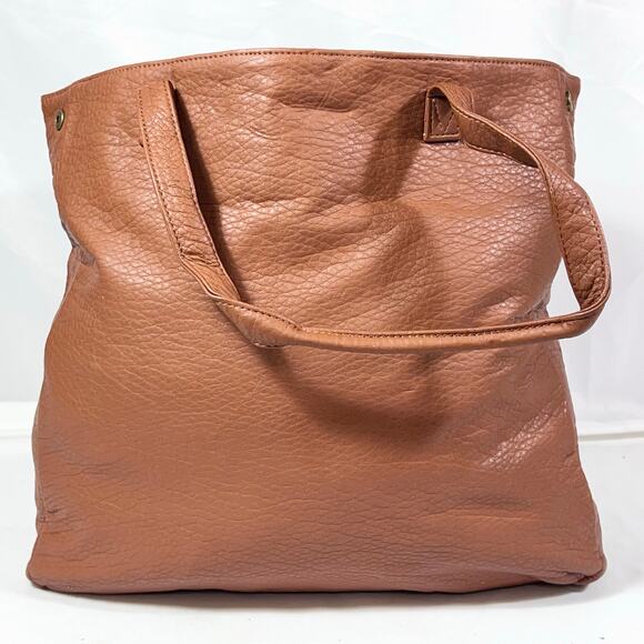 Vans Gypsy Tote Satchel Bag Brown Mocha Bisque Hobo Studded Western New - Picture 3 of 14